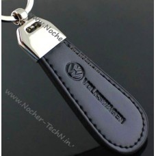 Брелок Volkswagen VW (Фольксваген) шкіряний на ключі авто як оригінальний подарунок